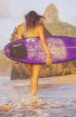 ALESSANDRA AMBROSIO for Alo Swimwear, February 2021