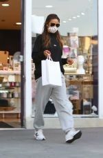 ALESSANDRA AMBROSIO Out Shopping at Brentwood Beauty Center and Bristol Farms 02/22/2021