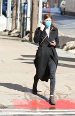 ALEXANDRA DADDARIO Out and About in New York 02/08/2021