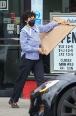 ALIA SHAWKAT at Grey Goose Custom Framing in Los Feliz 02/09/2021