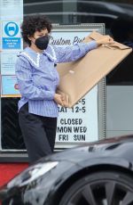 ALIA SHAWKAT at Grey Goose Custom Framing in Los Feliz 02/09/2021
