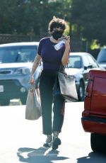 ALIA SHAWKAT Out and About in Pasadena 02/05/2021