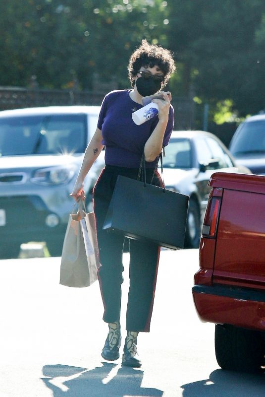 ALIA SHAWKAT Out and About in Pasadena 02/05/2021