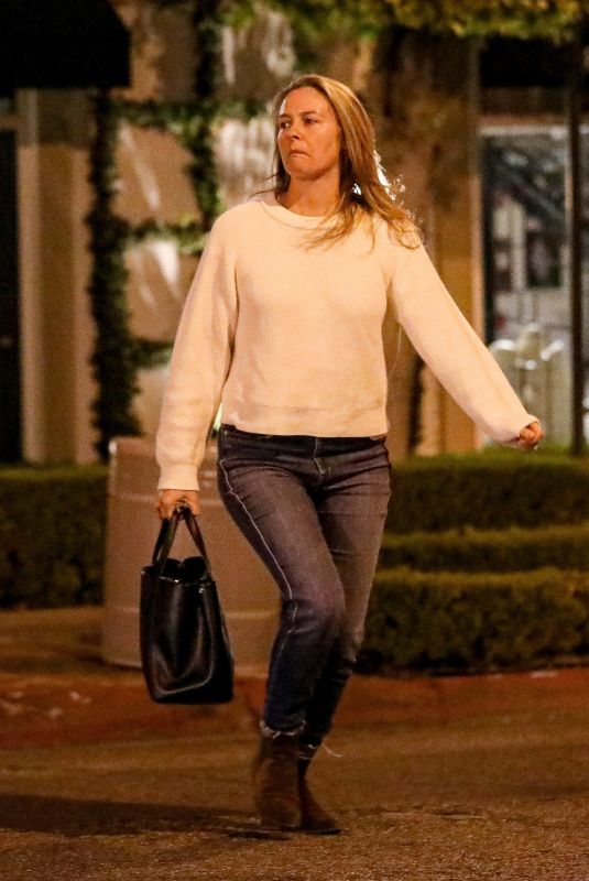 ALICIA SILVERSTONE Leaves a Hair Salon in West Hollywood 02/19/2021
