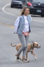 ALICIA SILVERSTONE Out with Her Dog in Los Angeles 02/09/2021