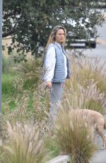 ALICIA SILVERSTONE Out with Her Dog in Los Angeles 02/09/2021