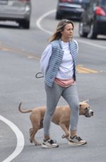 ALICIA SILVERSTONE Out with Her Dog in Los Angeles 02/09/2021