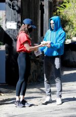 ALISON BRIE and Dave Franco Out in Los Feliz 02/28/2021