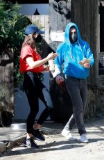 ALISON BRIE and Dave Franco Out in Los Feliz 02/28/2021