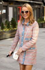 AMANDA HOLDEN at Heart Radio Studios in London 02/24/2021