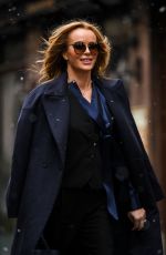 AMANDA HOLDEN Leaves Global Studios in London 02/09/2021