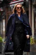 AMANDA HOLDEN Leaves Global Studios in London 02/09/2021