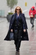 AMANDA HOLDEN Leaves Global Studios in London 02/09/2021
