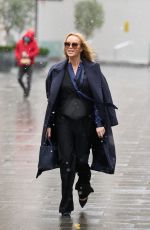 AMANDA HOLDEN Leaves Global Studios in London 02/09/2021