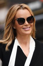 AMANDA HOLDEN Leaves Global Studios in London 02/23/2021