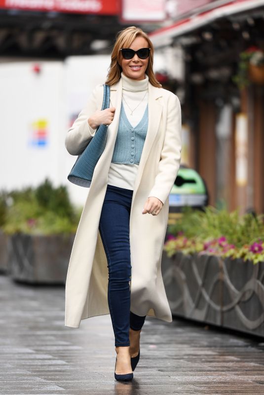 AMANDA HOLDEN Out and About in London 02/02/2021