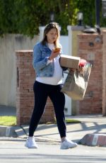 AMANDA PACHECO Out Shopping on Valentine