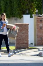 AMANDA PACHECO Out Shopping on Valentine