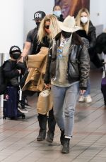 AMBER HEARD and BIANCA BUTTI at LAX Airport in Los Angeles 02/20/2021