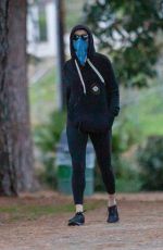 AMBER HEARD Out at Griffith Park in Los Angeles 01/31/2021