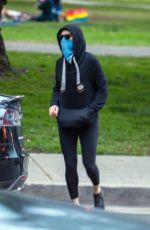 AMBER HEARD Out at Griffith Park in Los Angeles 01/31/2021