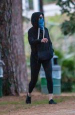 AMBER HEARD Out at Griffith Park in Los Angeles 01/31/2021