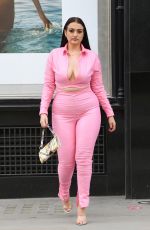AMEL RACHEDI Out and About in Mayfair 02/26/2021