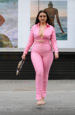 AMEL RACHEDI Out and About in Mayfair 02/26/2021