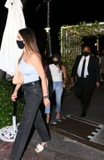 AMELIA HAMLIN at Sugar Factory on Ocean Drive in Miami 02/20/2021