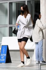 AMELIA HAMLIN Boarding a Private Jet in Miami 02/21/2021