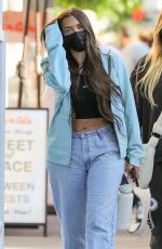 ANASTASIA KARANIKOLAOU and KELSEY CALEMINE at Croft Alley in Beverly Hills 02/18/2021