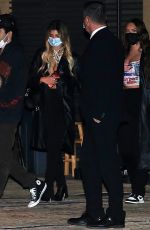 ANASTASIA KARANIKOLAOU and KELSEY CALEMINE at Nobu in Malibu 02/18/2021