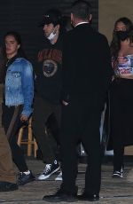 ANASTASIA KARANIKOLAOU and KELSEY CALEMINE at Nobu in Malibu 02/18/2021