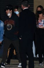 ANASTASIA KARANIKOLAOU and KELSEY CALEMINE at Nobu in Malibu 02/18/2021