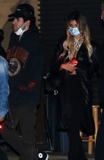 ANASTASIA KARANIKOLAOU and KELSEY CALEMINE at Nobu in Malibu 02/18/2021