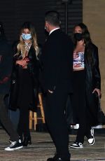 ANASTASIA KARANIKOLAOU and KELSEY CALEMINE at Nobu in Malibu 02/18/2021