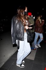 ANASTASIA KARANIKOLAOU at BOA Steakhouse in West Hollywood 02/06/2021