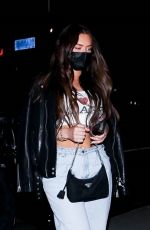 ANASTASIA KARANIKOLAOU at BOA Steakhouse in West Hollywood 02/06/2021