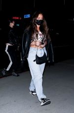 ANASTASIA KARANIKOLAOU at BOA Steakhouse in West Hollywood 02/06/2021