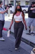 ANASTASIA KARANIKOLAOU Out in Beverly Hills 02/24/2021