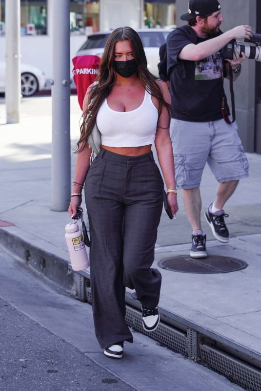 ANASTASIA KARANIKOLAOU Out in Beverly Hills 02/24/2021