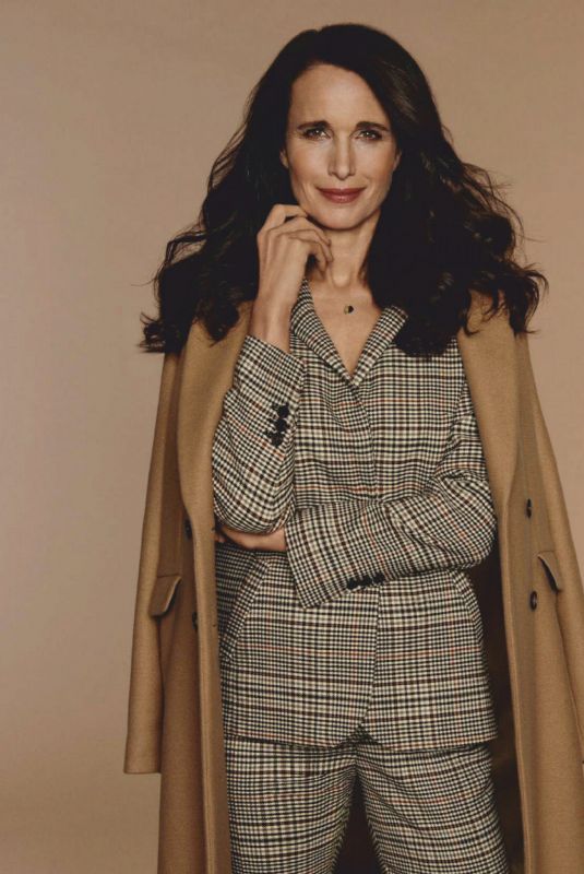 ANDIE MACDOWELL in Elle Magazine, Spain March 2021