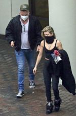 ANNALYNNE MCCORD and Dominic Purcell Out in Vancouver 02/21/2021