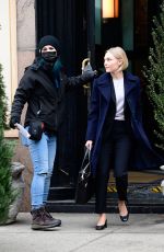 ANNASOPHIA ROBB on the Set of Dr. Death in New York 02/09/2021