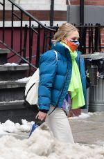 ANNASOPHIA ROBB on the Set of Dr. Death in New York 02/11/2021