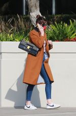ANNE HATHAWAY Out and About in Santa Monica 02/04/2021