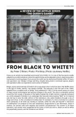 ANYA TAYLOR-JOY in British Chess Magazine, December 2020