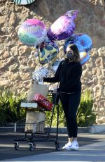 APRIL LOVE GEARY Buys Happy Birthday Balloons in Malibu 02/20/2021
