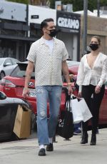 ASHLEY BENSON and G-Eazy Out Shopping in Los Angeles 02/02/2021