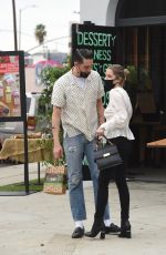 ASHLEY BENSON and G-Eazy Out Shopping in Los Angeles 02/02/2021
